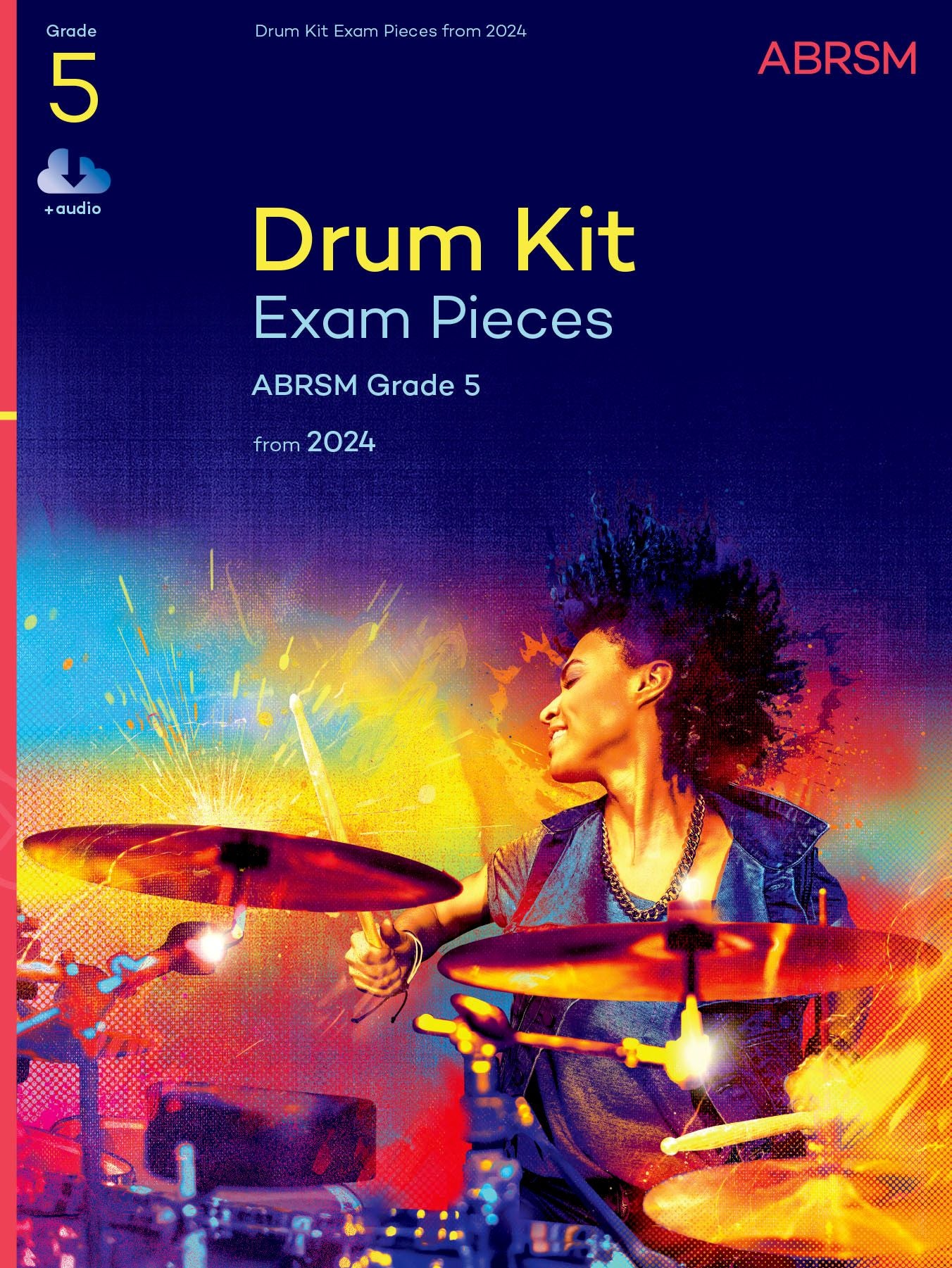 ABRSM Drum Kit Exam Pieces Grade 5 from 2024 (w/ Audio)