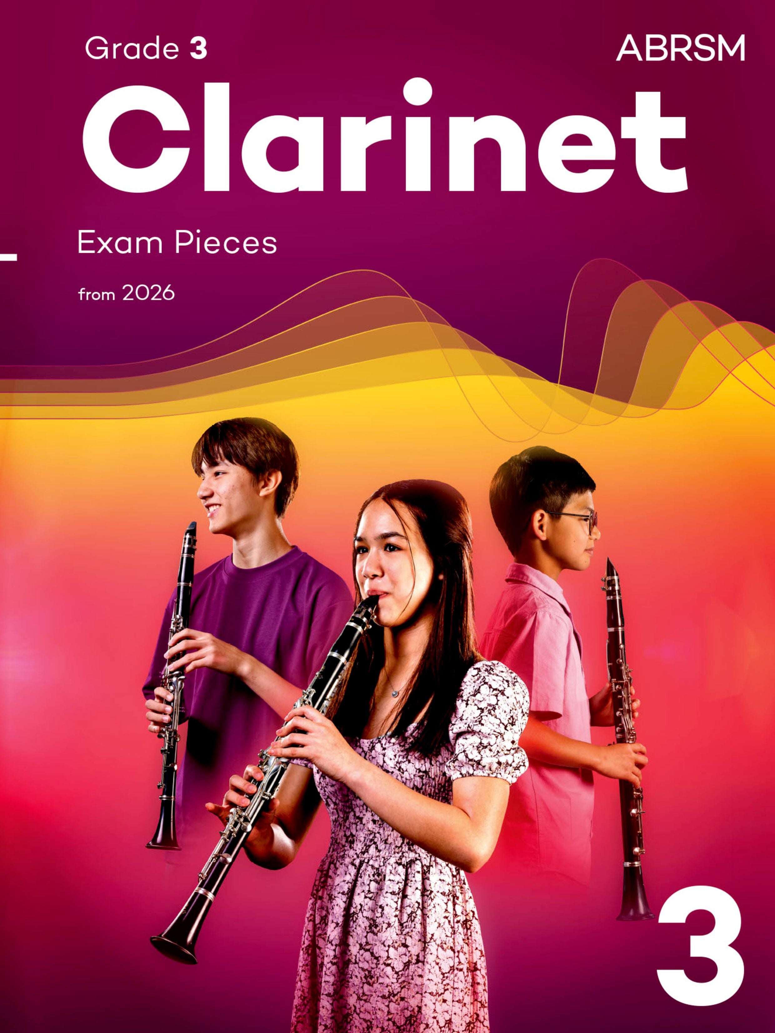 ABRSM Clarinet Exam Pieces from 2026, Grade 3