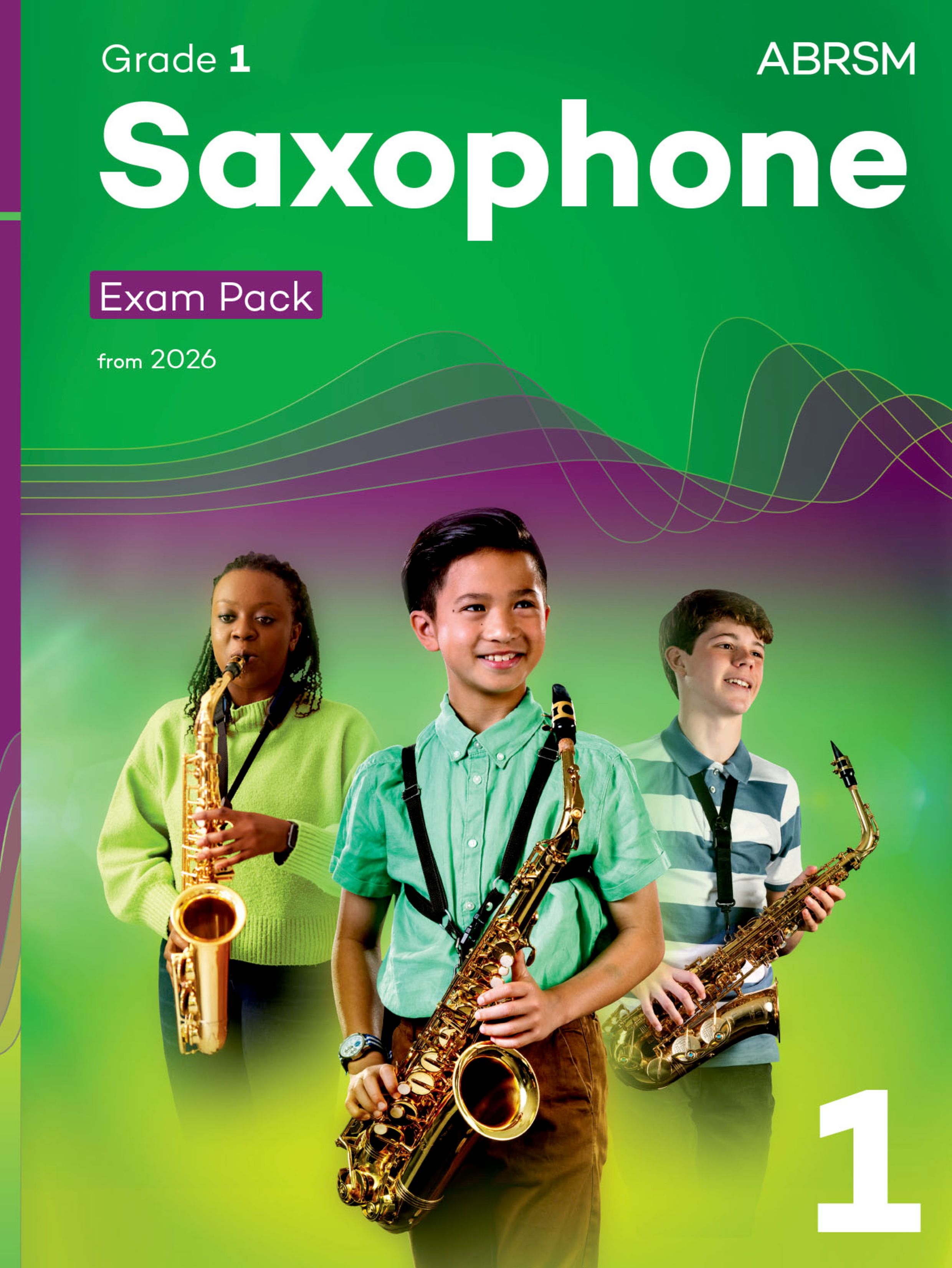 ABRSM Saxophone Exam Pack from 2026, Grade 1