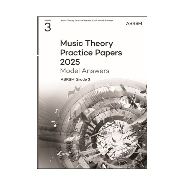 (預售產品 Pre-order) ABRSM Music Theory Practice Papers Model Answers 2025 Grade 3