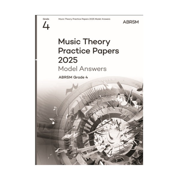 (預售產品 Pre-order) ABRSM Music Theory Practice Papers Model Answers 2025 Grade 4