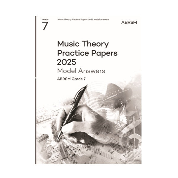 (預售產品 Pre-order) ABRSM Music Theory Practice Papers Model Answers 2025 Grade 7