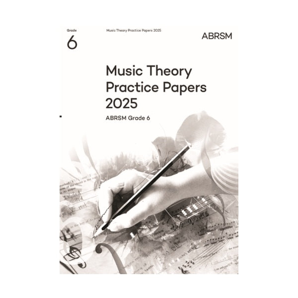 (預售產品 Pre-order) ABRSM Music Theory Practice Papers 2025 Grade 6