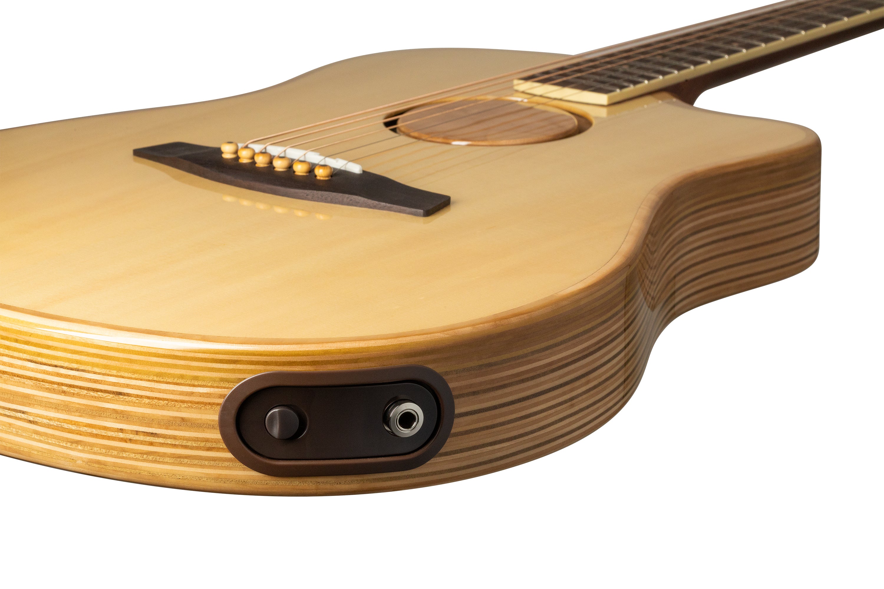 AEG-1 Acoustic Electric Guitar - Natural Engelmann Spruce
