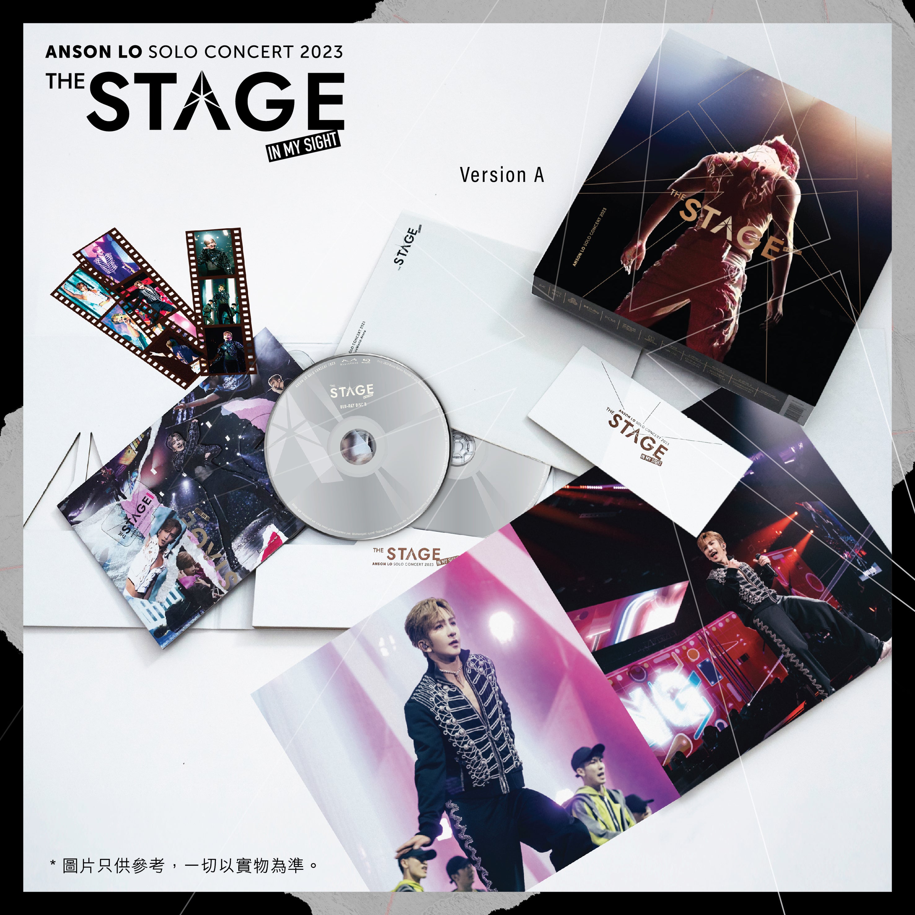 (現貨 Available) Anson Lo 盧瀚霆 "The Stage" 個人演唱會 2023 雙碟 BLU-RAY Version A