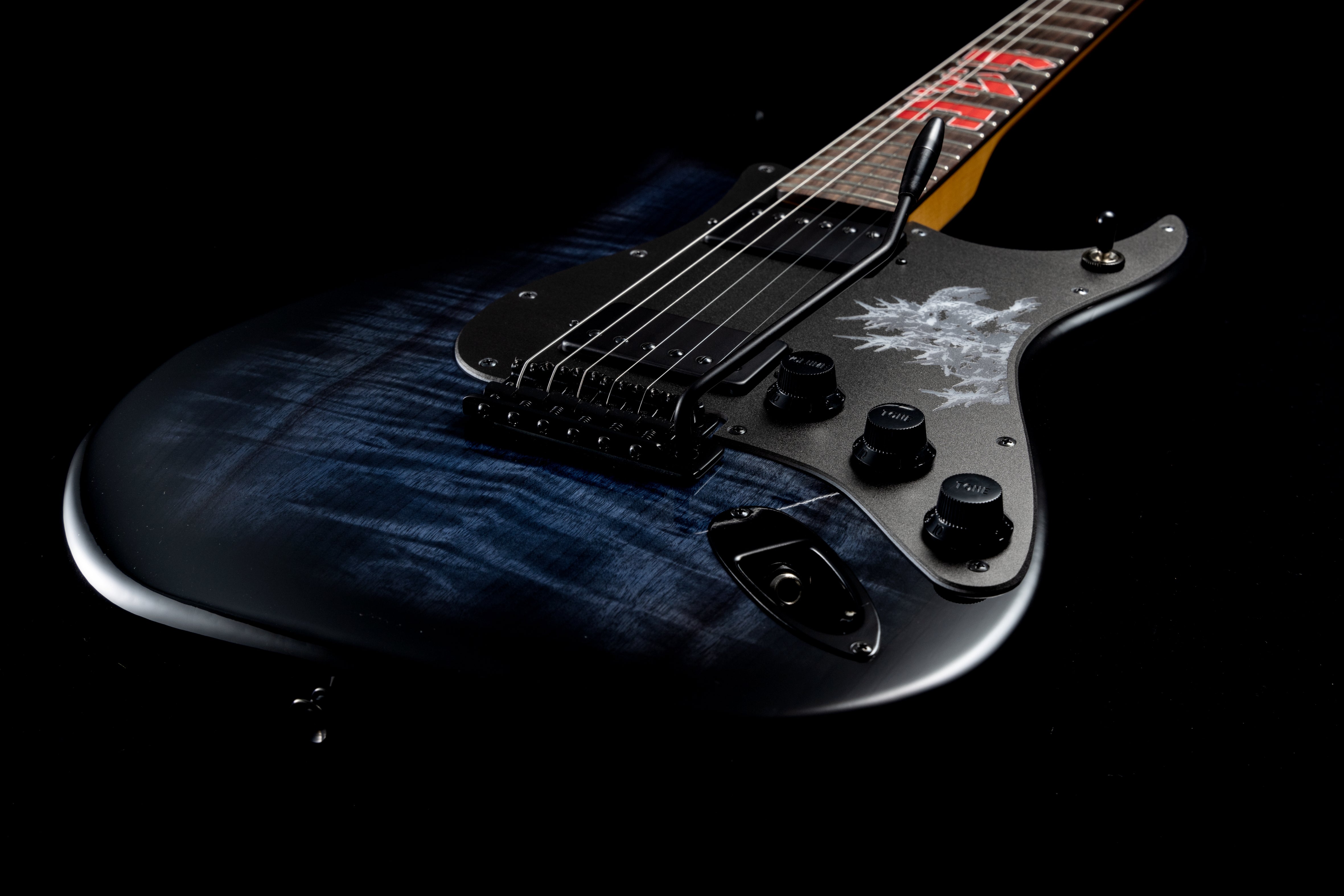 Fender Made in Japan Godzilla Stratocaster®, Rosewood Fingerboard, Godzilla Blue