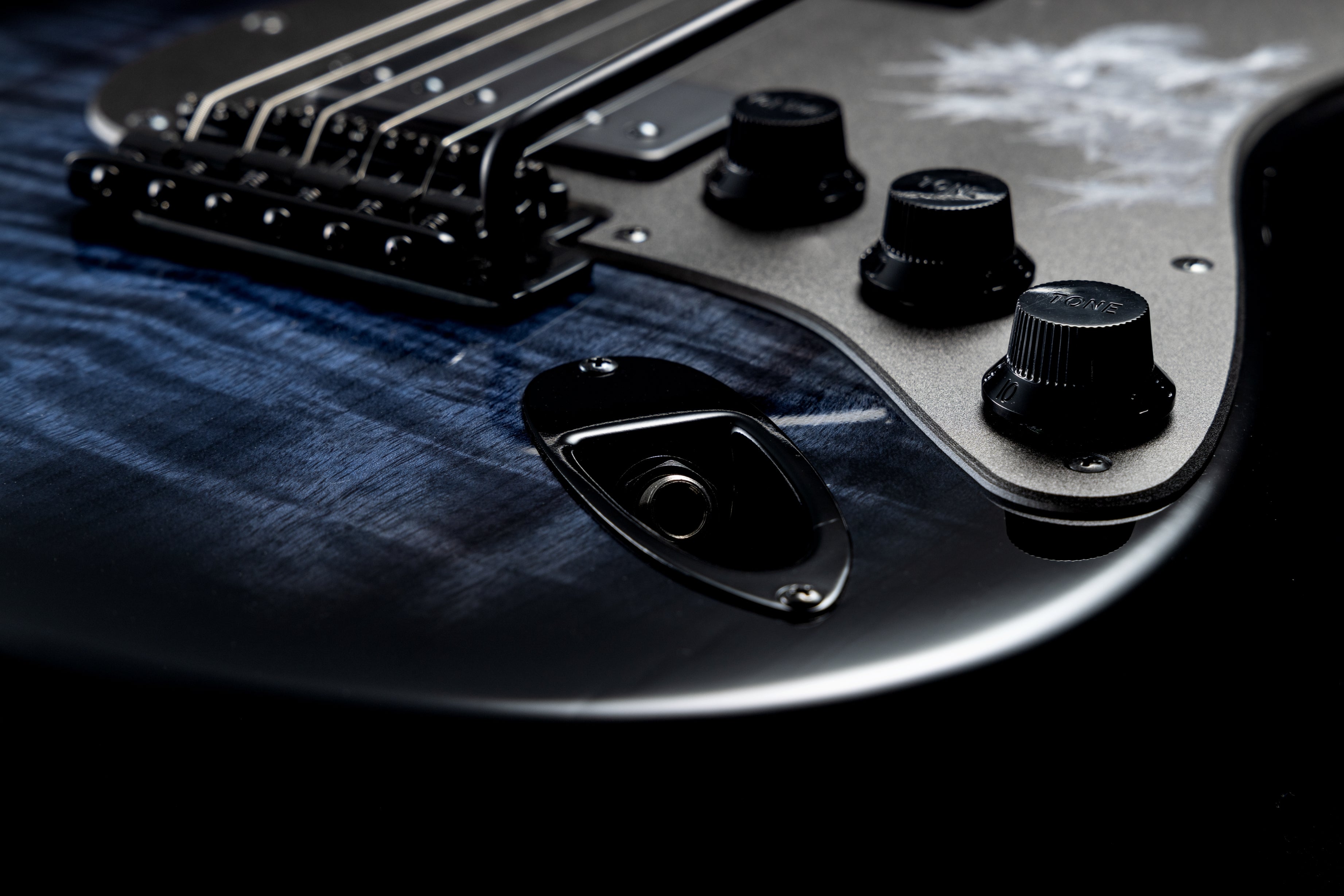 Fender Made in Japan Godzilla Stratocaster®, Rosewood Fingerboard, Godzilla Blue