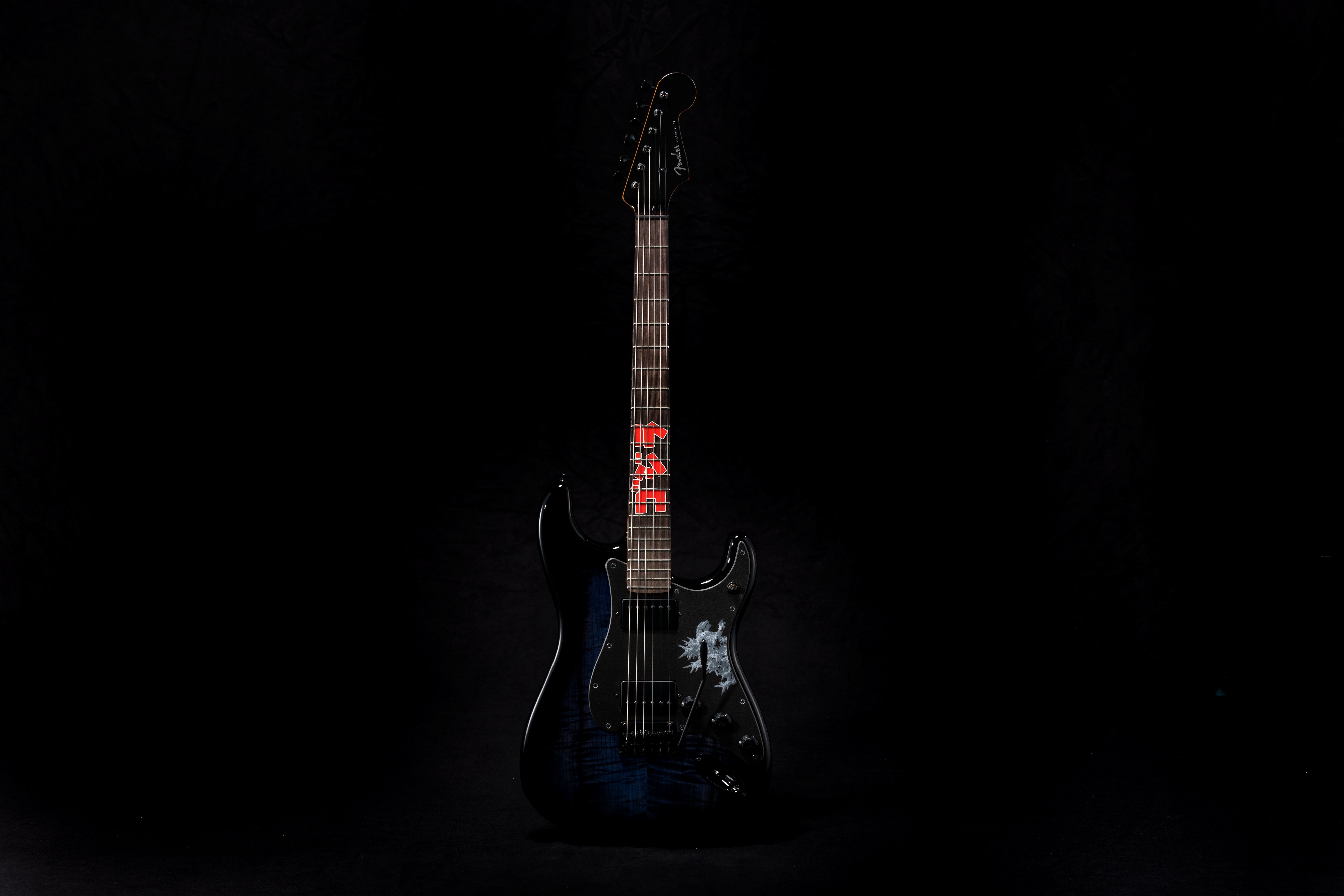Fender Made in Japan Godzilla Stratocaster®, Rosewood Fingerboard, Godzilla Blue