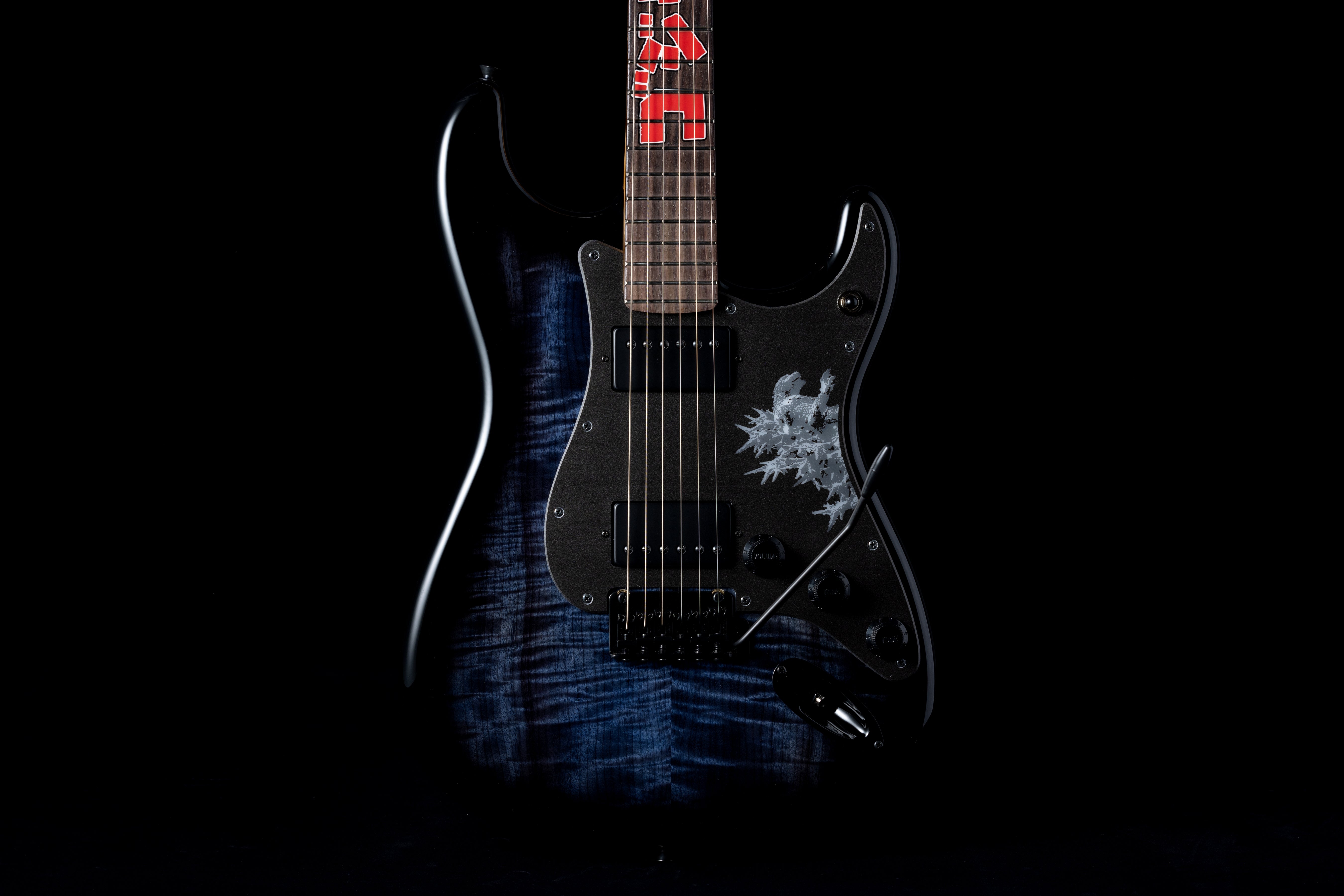 Fender Made in Japan Godzilla Stratocaster®, Rosewood Fingerboard, Godzilla Blue