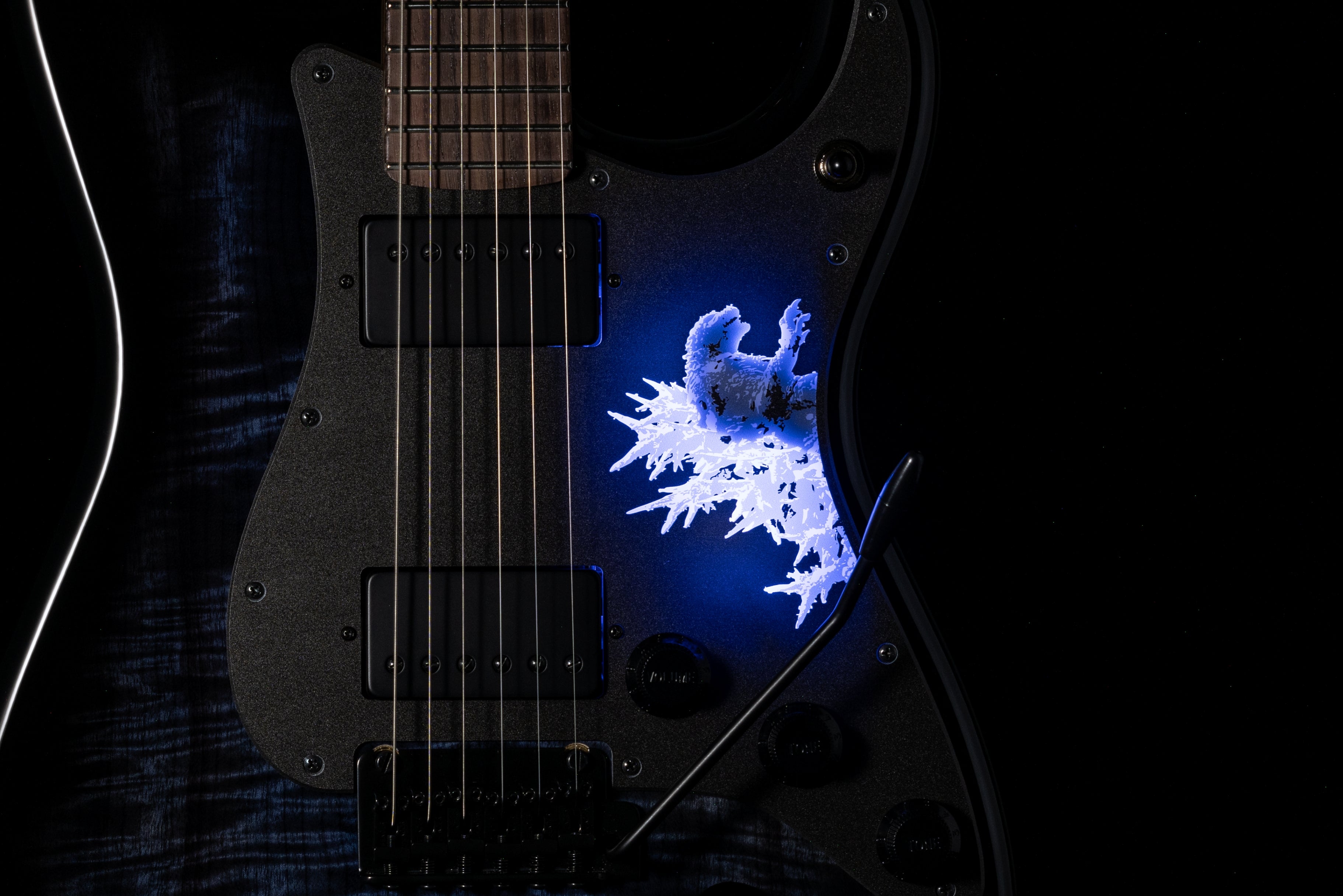 Fender Made in Japan Godzilla Stratocaster®, Rosewood Fingerboard, Godzilla Blue