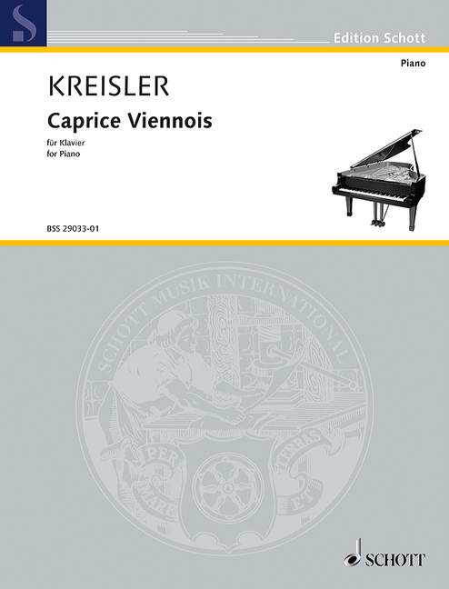 Kreisler: Caprice Viennois No. 2. op. 2.  for Violin and Piano