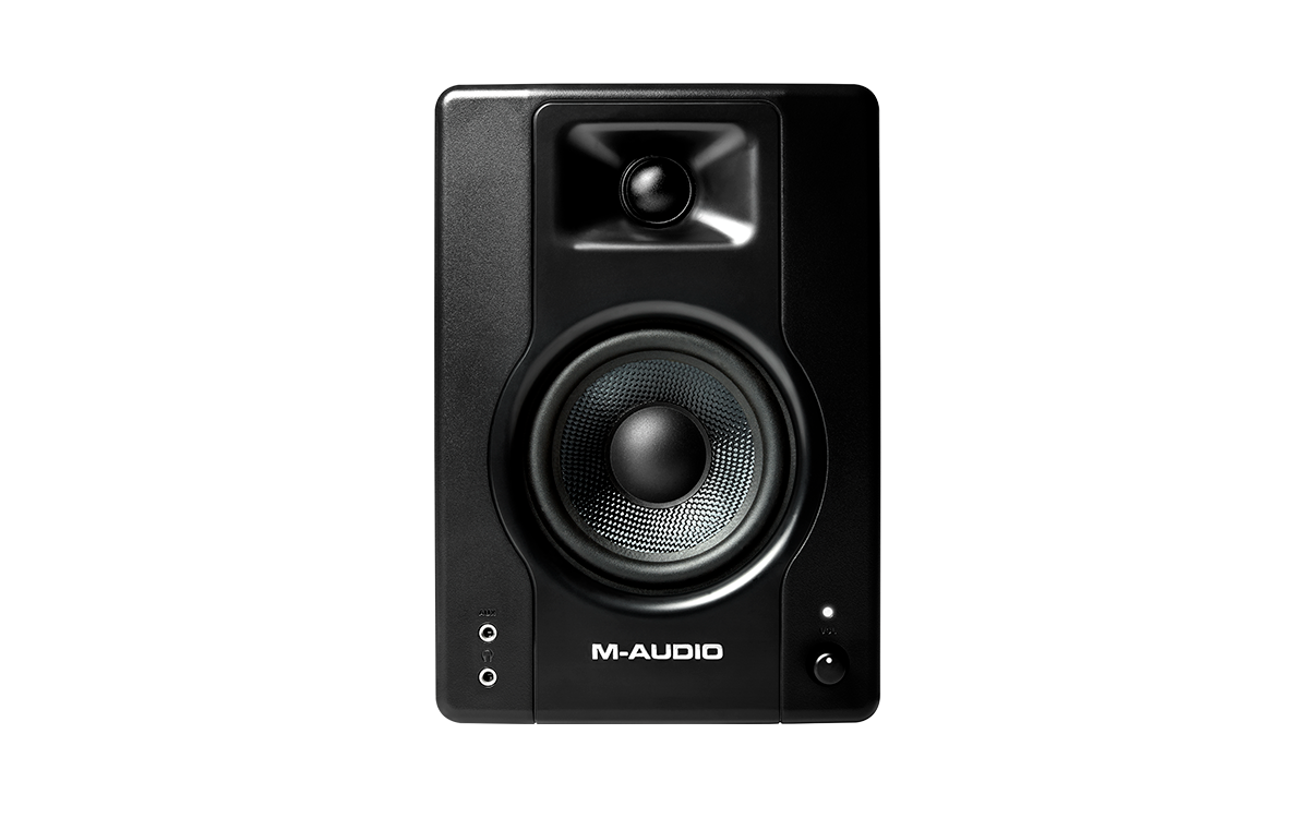 M-Audio BX4 - 4.5” Black Kevlar® 120-Watt Multimedia Reference Monitors (Pair)