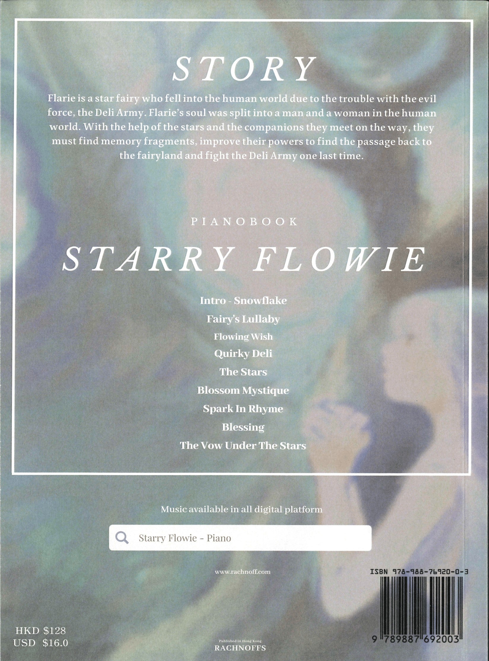 Starry Flowie Easy Piano Score