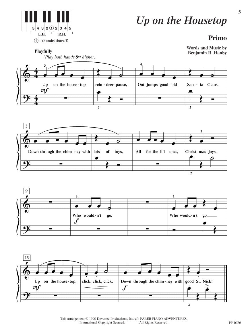 DuetTime Piano Christmas Level 1 - Faber Piano Adventures®