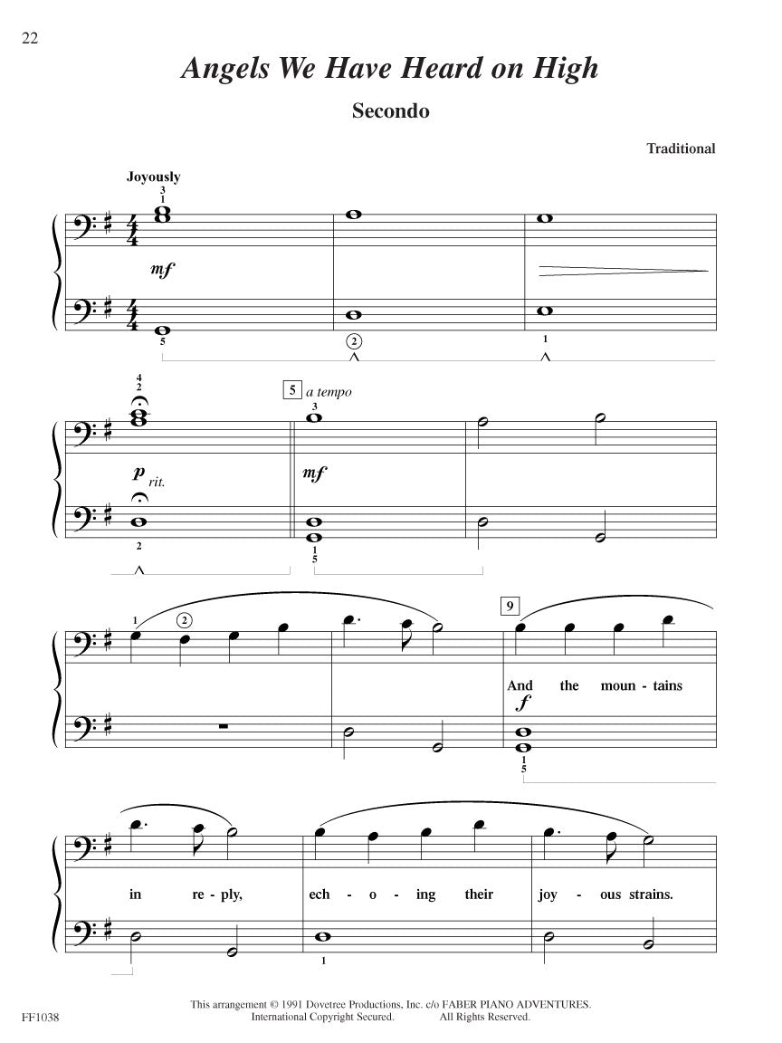 DuetTime Piano Christmas Level 2 - Faber Piano Adventures®