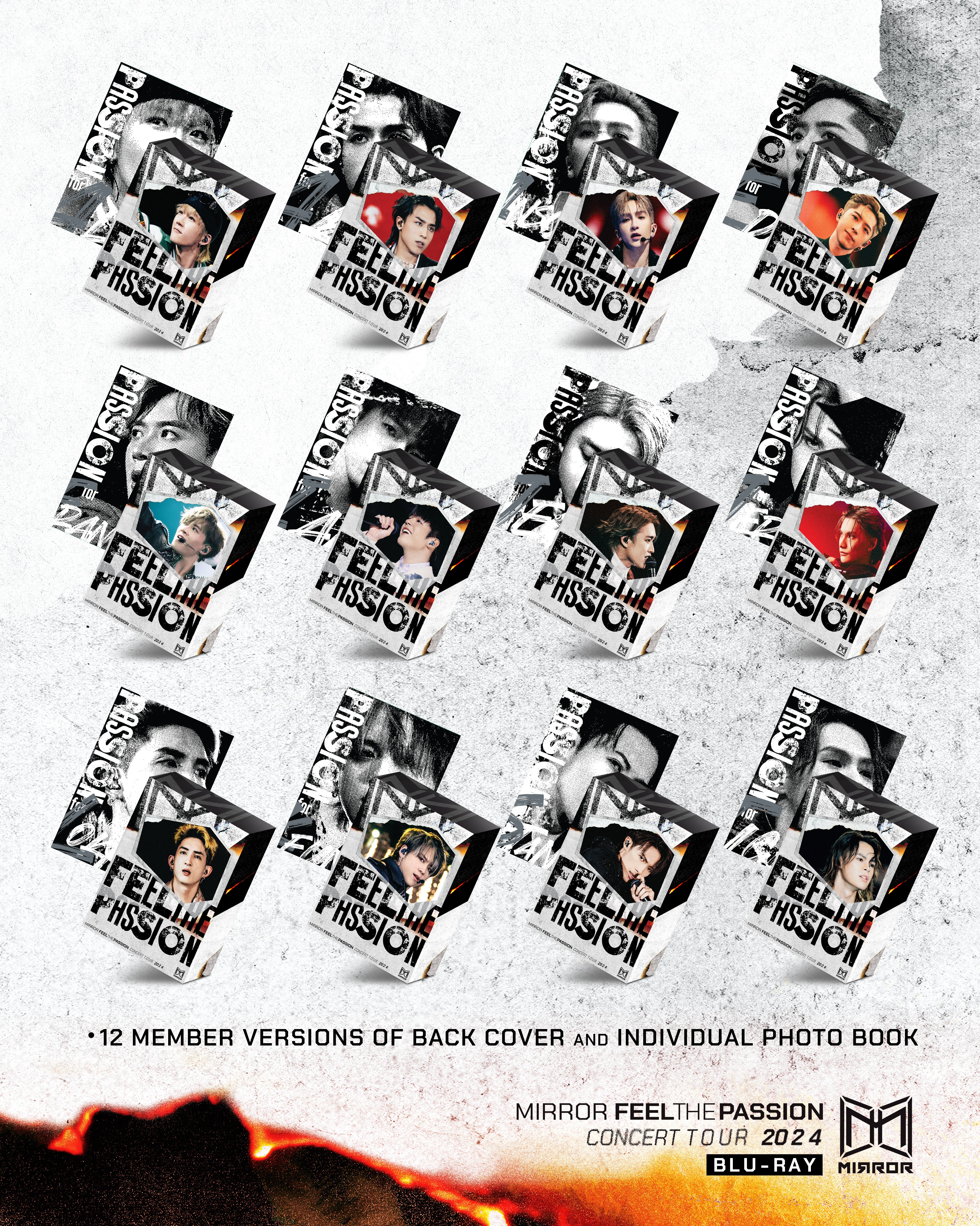 (加推預售 Pre-Order) Edan ver. MIRROR "FEEL THE PASSION" Concert Tour 2024 (Blu-ray)