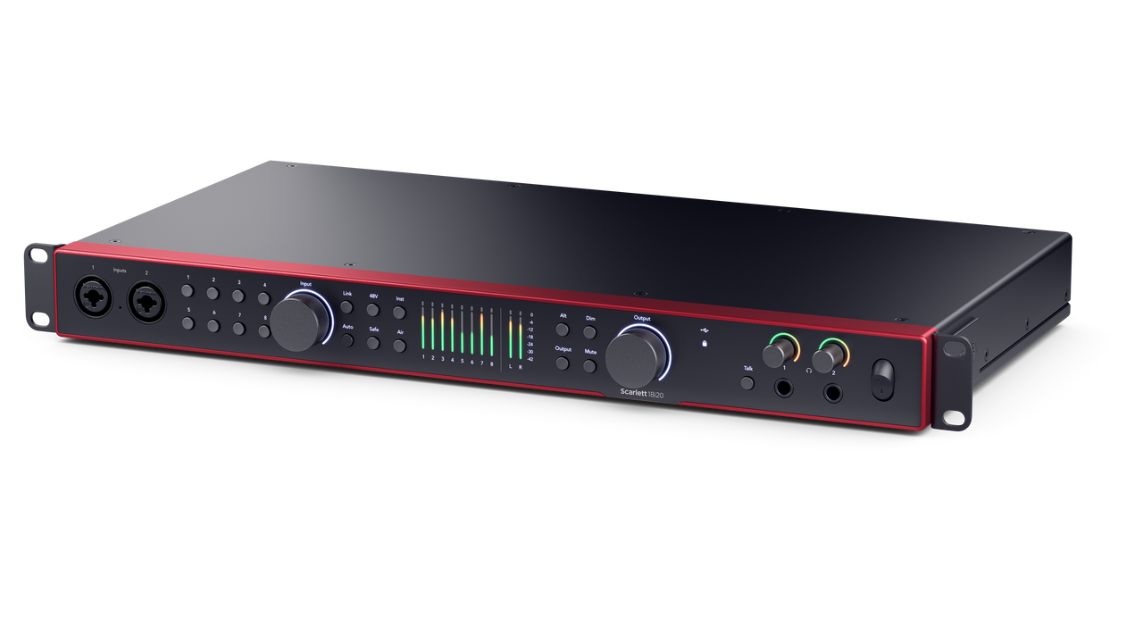 Focusrite Scarlett 18i20 4th Gen. USB Audio Interface