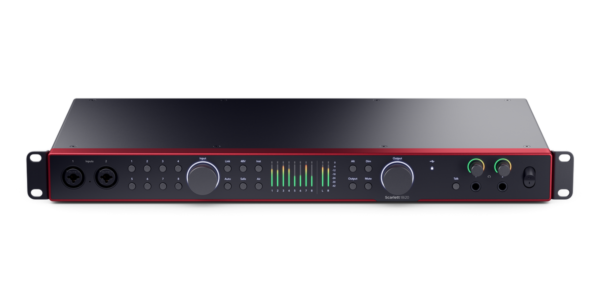 Focusrite Scarlett 18i20 4th Gen. USB Audio Interface — Tom Lee Music