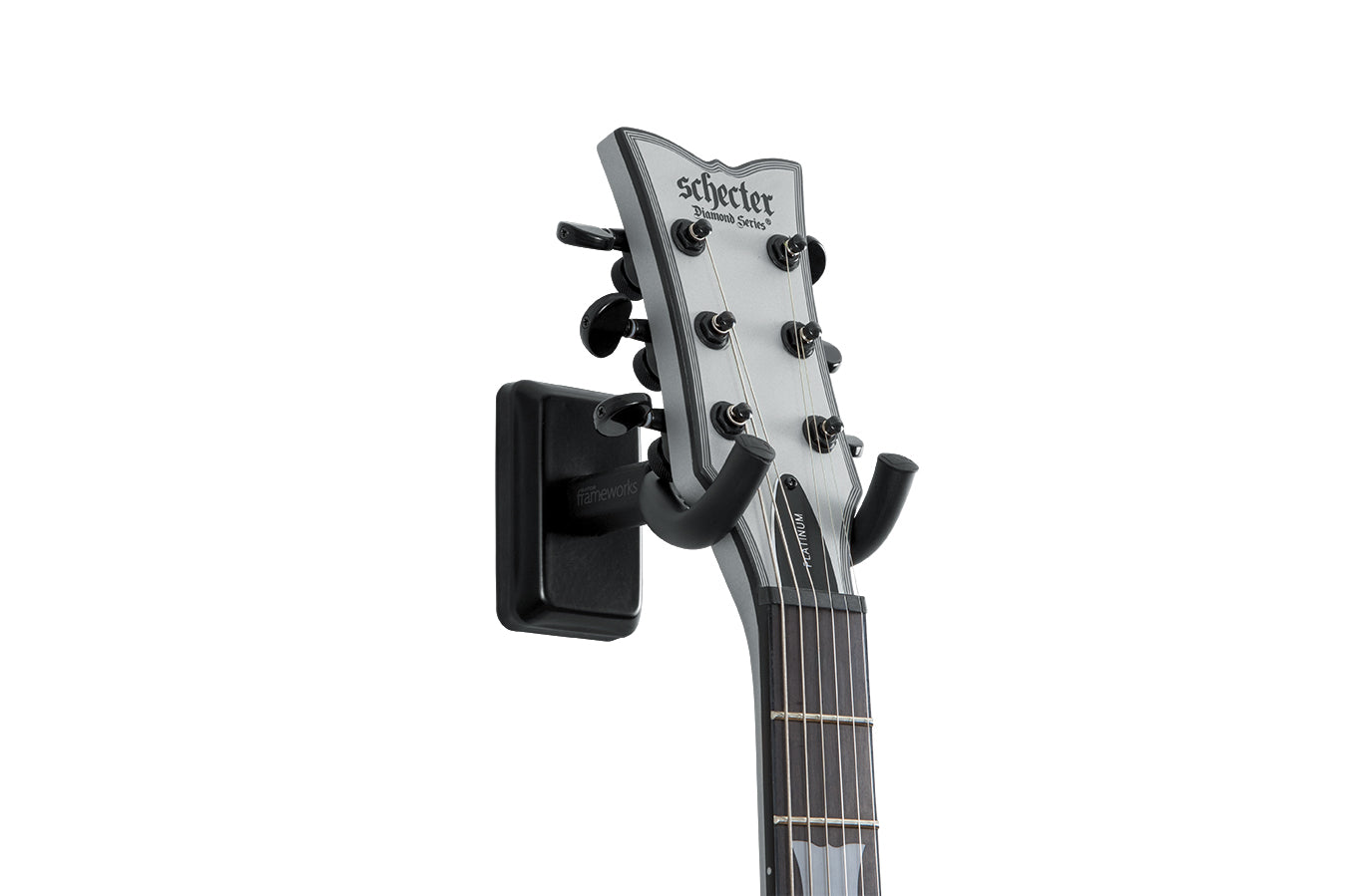 Gator Framework Black Wall Mount Guitar Hanger