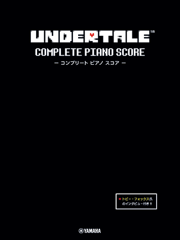 (Pre-Order 預購) Undertale 遊戲音樂 Complete Piano Score 共101首（初~中級）