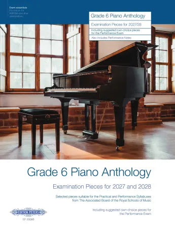 (預售 Pre-order) Grade 6 Piano Anthology Examination Pieces for 2027 and 2028