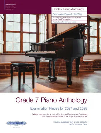 (預售 Pre-order) Grade 7 Piano Anthology Examination Pieces for 2027 and 2028