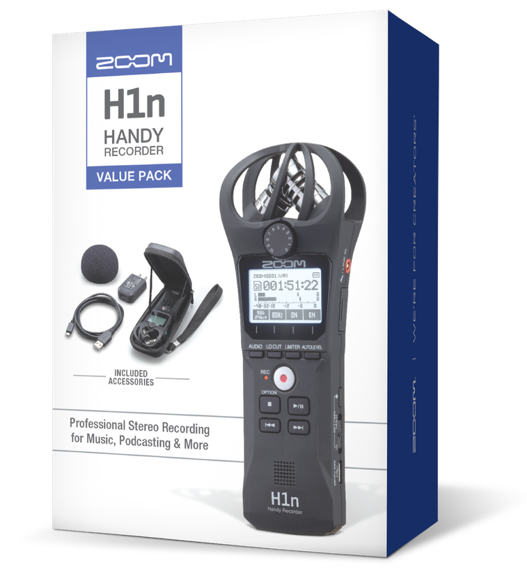 Zoom H1n-VP Handy Recorder