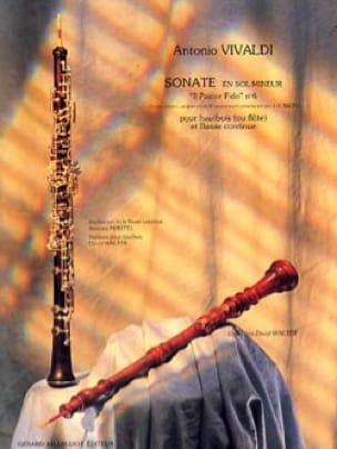 Vivaldi: Sonata No. 6 in G minor from Il Pastor Fido for Oboe and Basso continuo