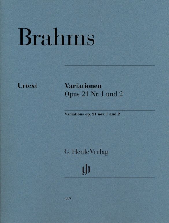 Brahms: Variations op. 21 no. 1 and no. 2 (Piano solo)