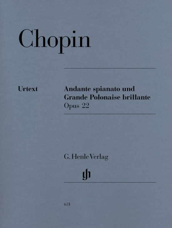 Chopin: Andante spianato and Grande Polonaise brillante E flat major op. 22 (Piano)
