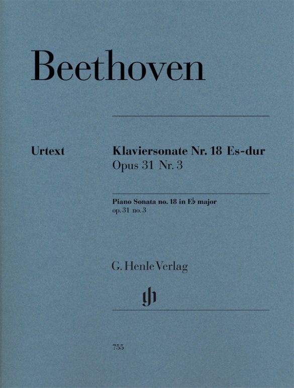 Beethoven: Piano Sonata No. 18 in E flat major Op. 31 No. 3
