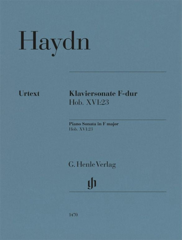 Haydn: Piano Sonata F major Hob. XVI:23