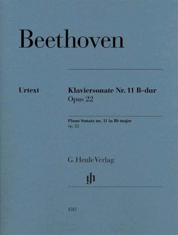 Beethoven: Piano Sonata No. 11 in B flat major Op. 22