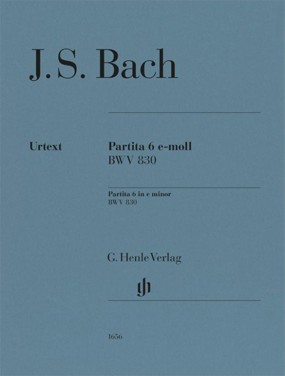 Bach: Partita no. 6 e minor BWV 830 (Piano solo)