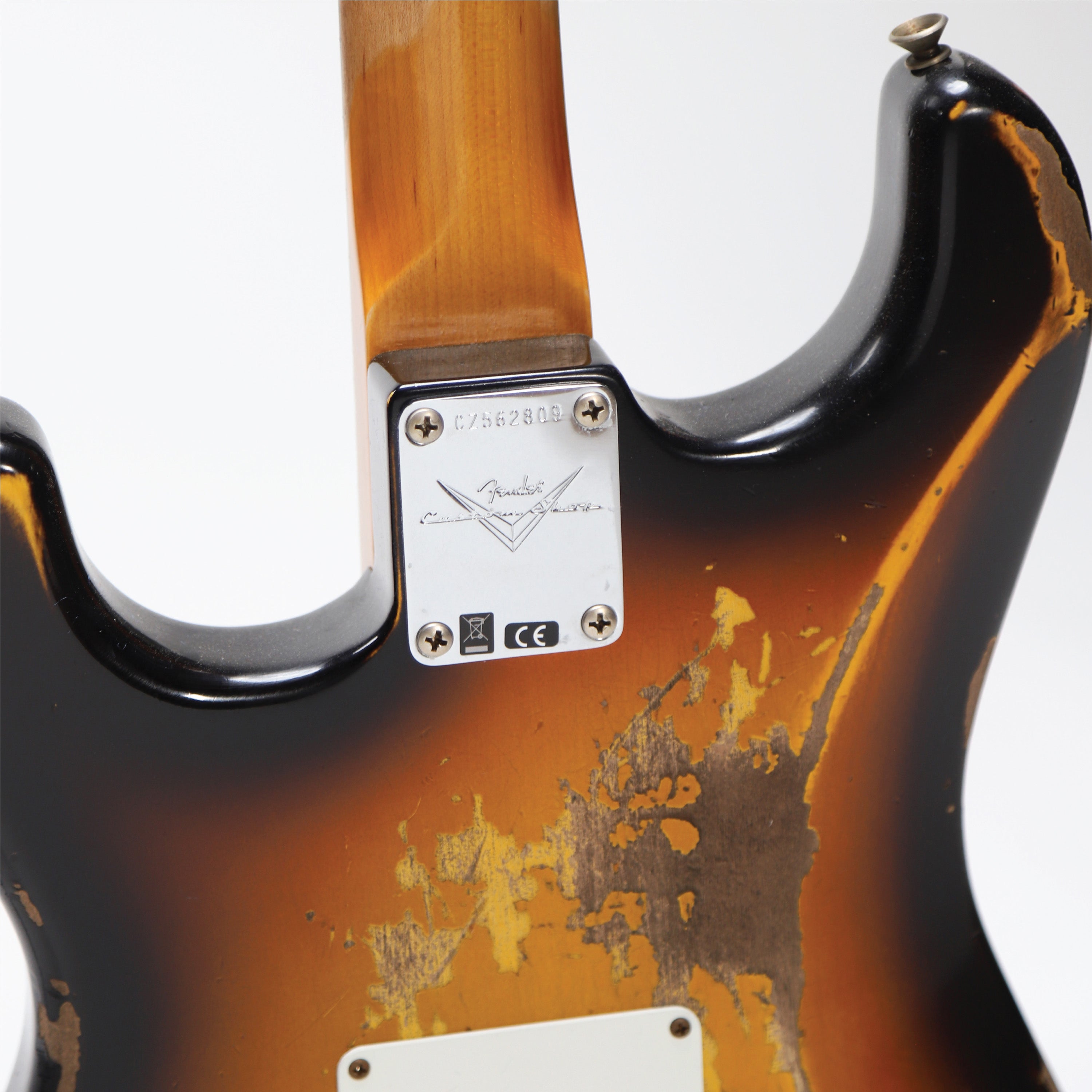 Fender® Custom Shop 1960 Stratocaster® Relic 3-Color Sunburst Heavy Relic