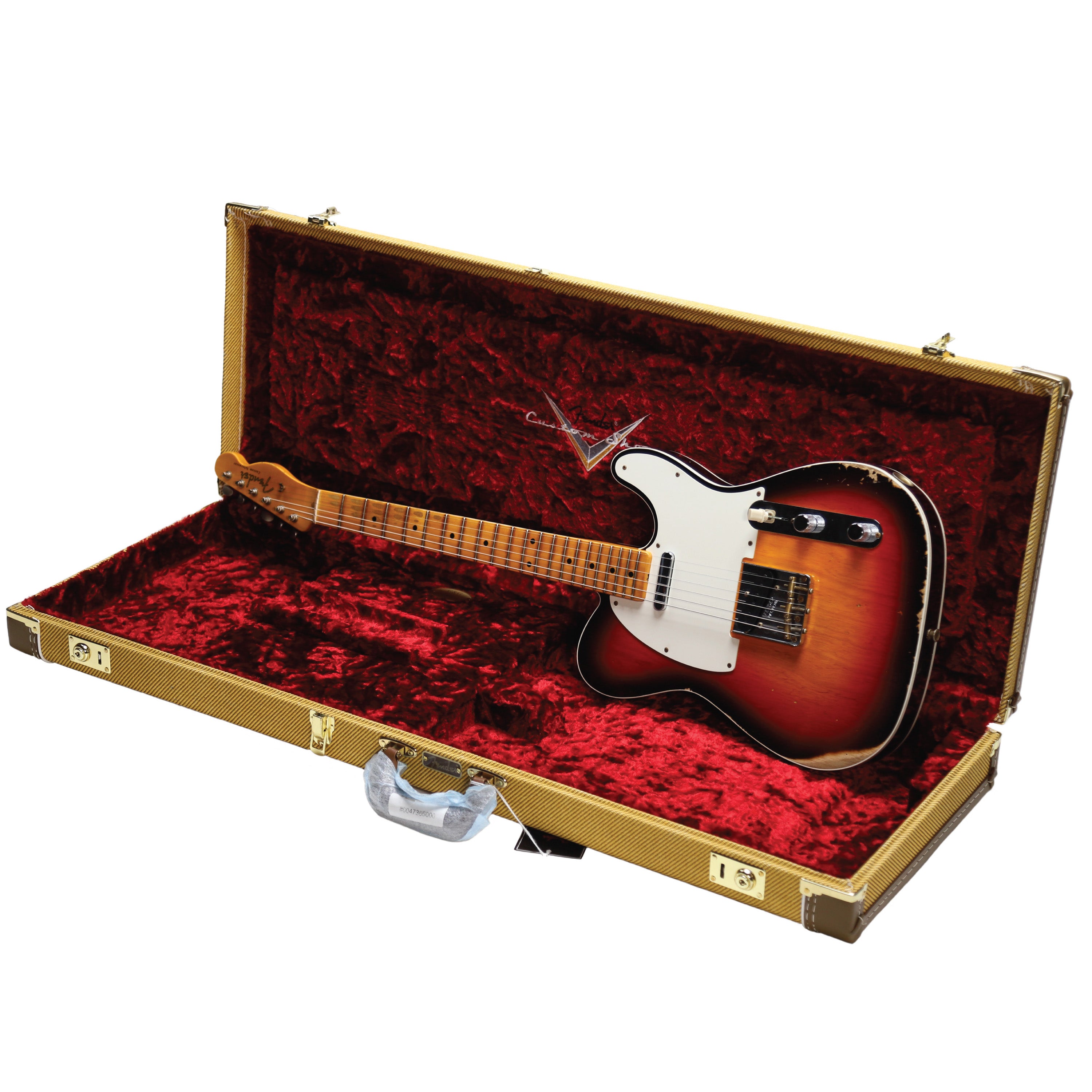 FENDER 1959 Telecaster Custom Wide-Fade Chocolate 3-Color Sunburst