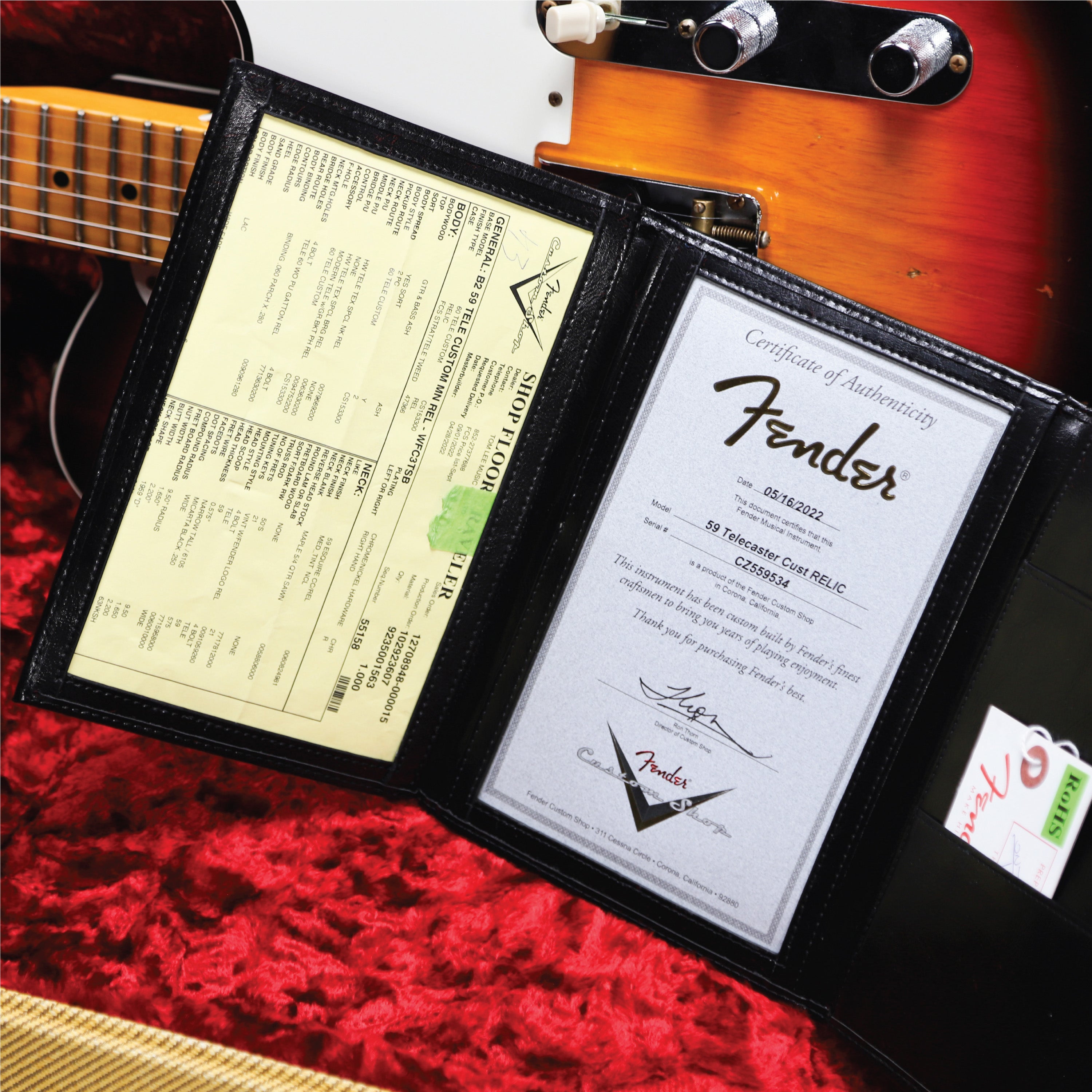 FENDER 1959 Telecaster Custom Wide-Fade Chocolate 3-Color Sunburst