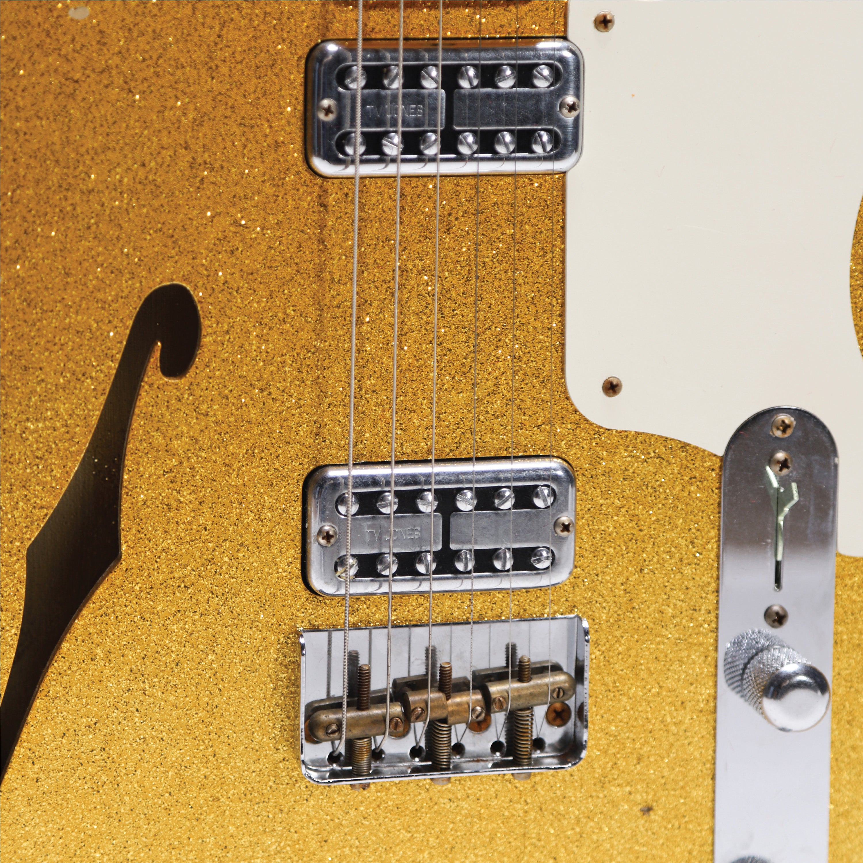 FENDER Custom Shop LTD Caballo Tono Ligero Relic Aged Gold Sparkle