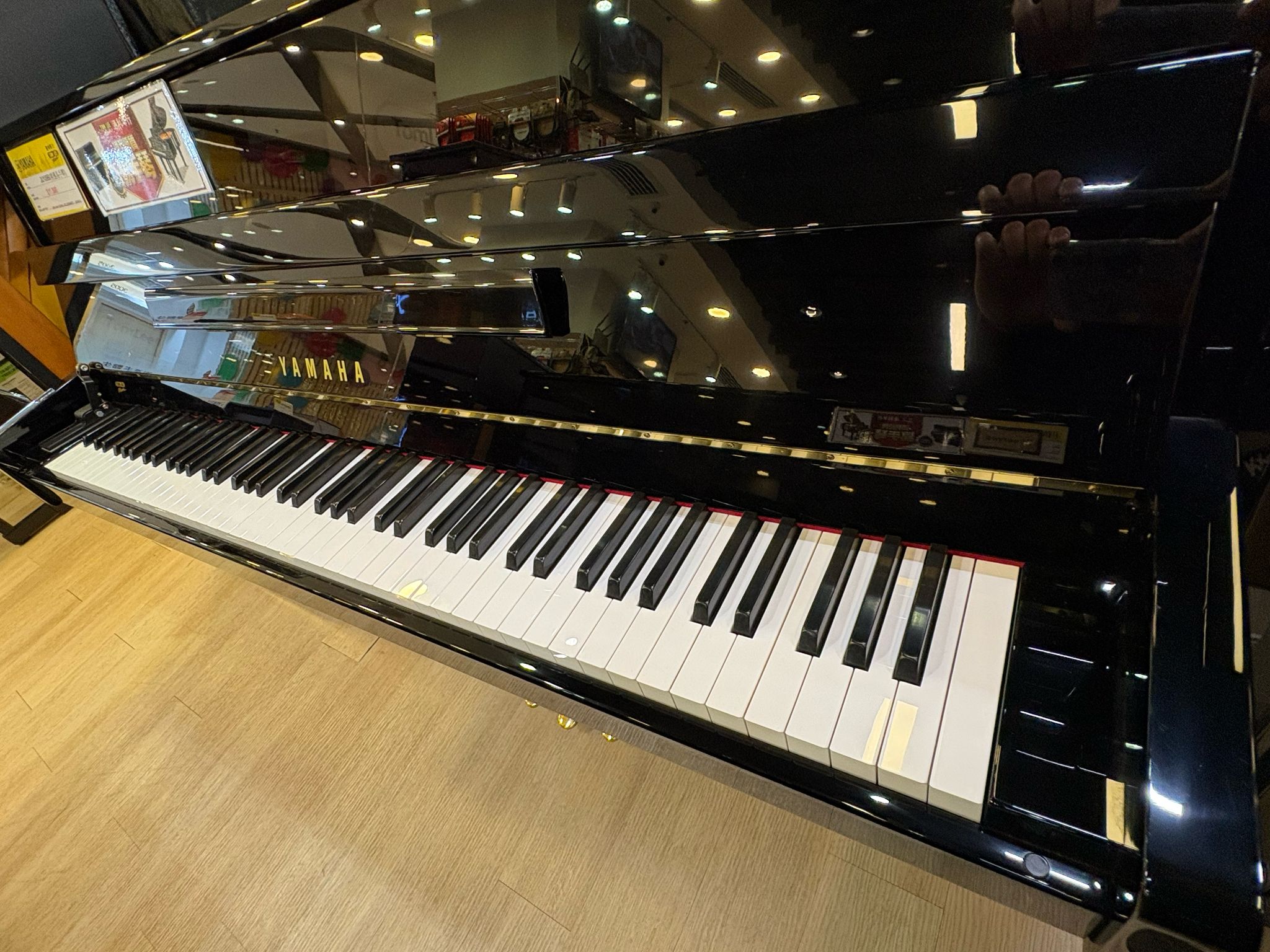 (易手琴) Yamaha JU109 直立式鋼琴 (OMJU10901)