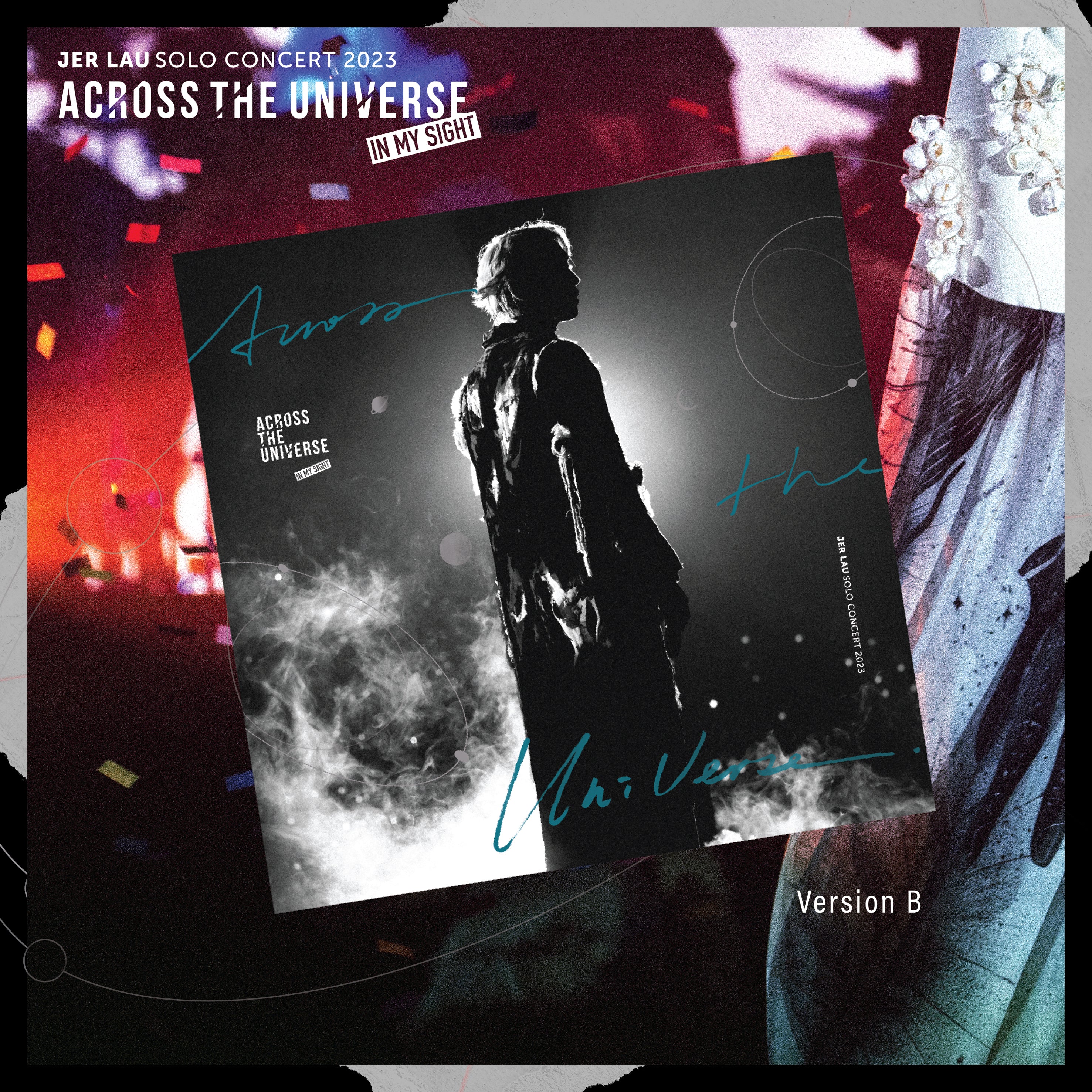 (現貨 Available) Jer Lau 柳應廷 "Across The Universe" 個人演唱會 2023 雙碟 BLU-RAY Version B