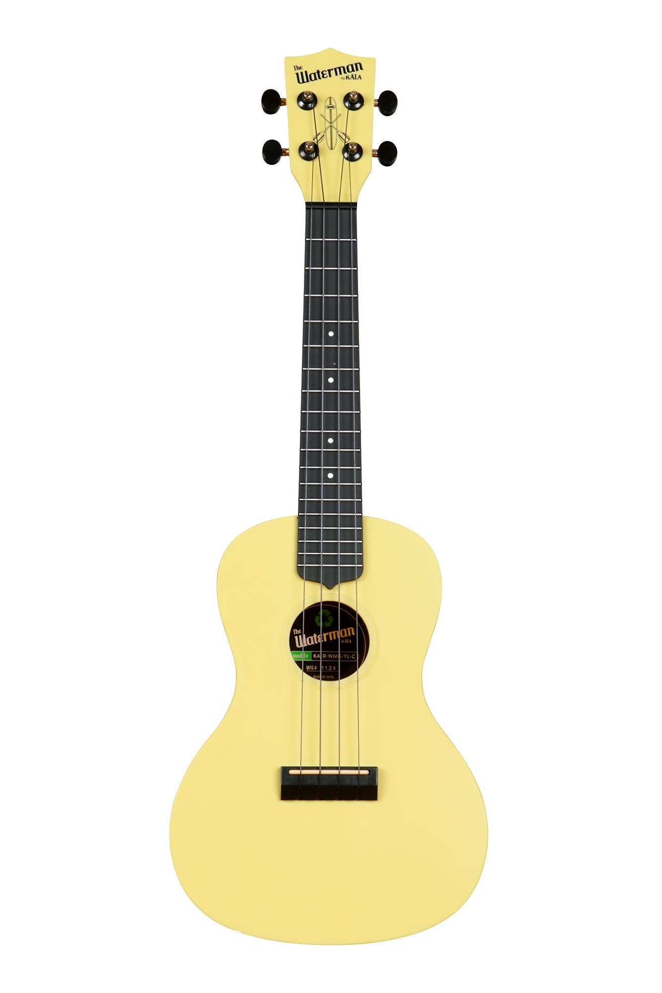 Kala Starlight Yellow Glow-In-The-Dark Concert Recycled Waterman