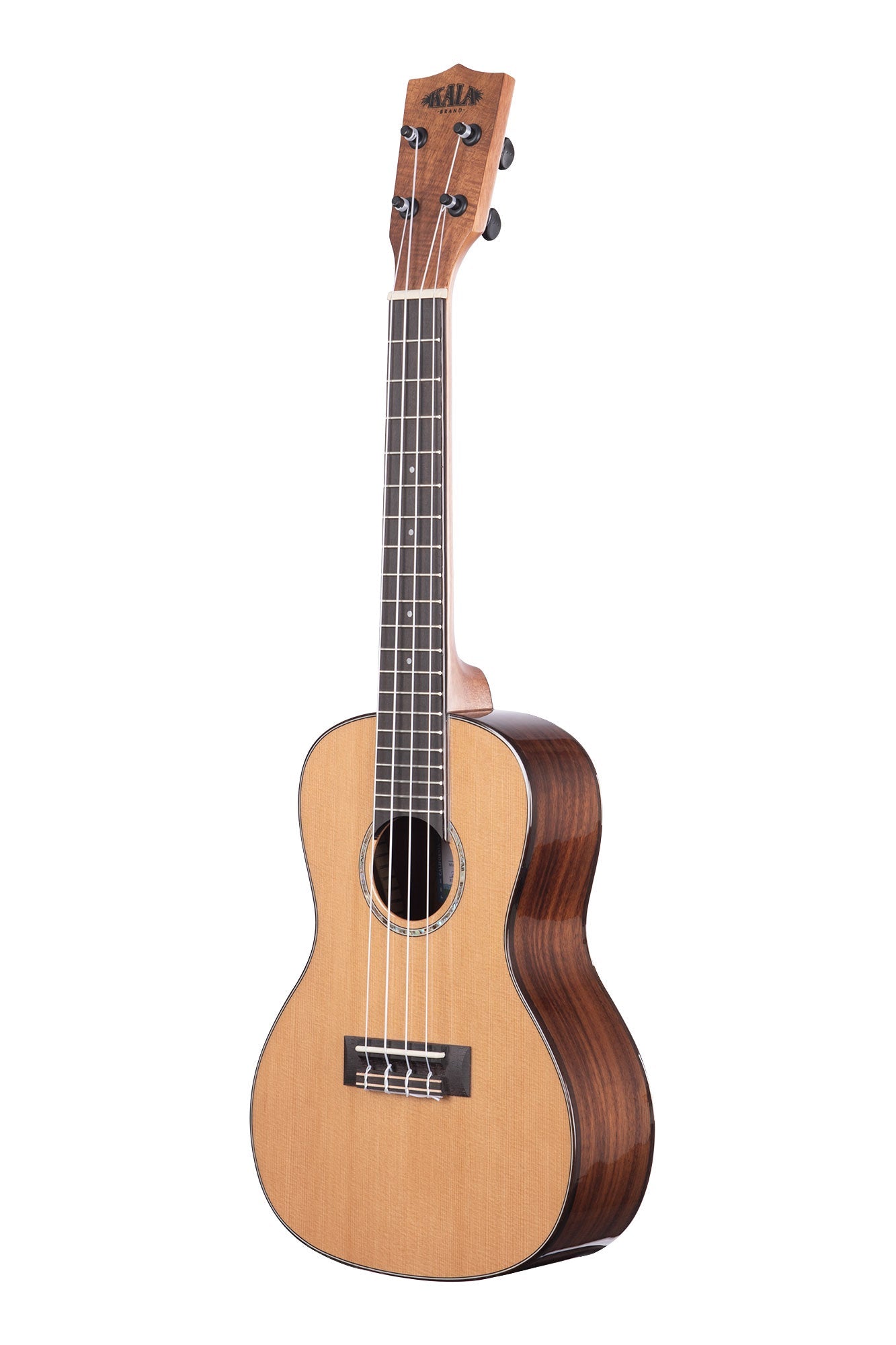 Kala Gloss Solid Cedar Top Acacia Concert Ukulele