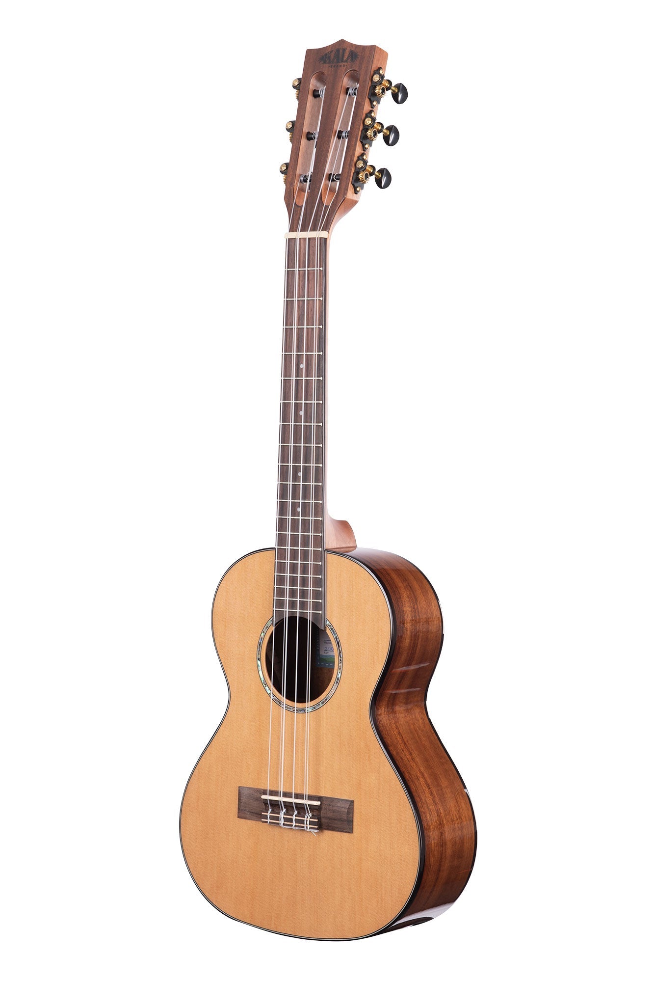 Kala Gloss Solid Cedar Top Acacia 6-String Tenor Ukulele