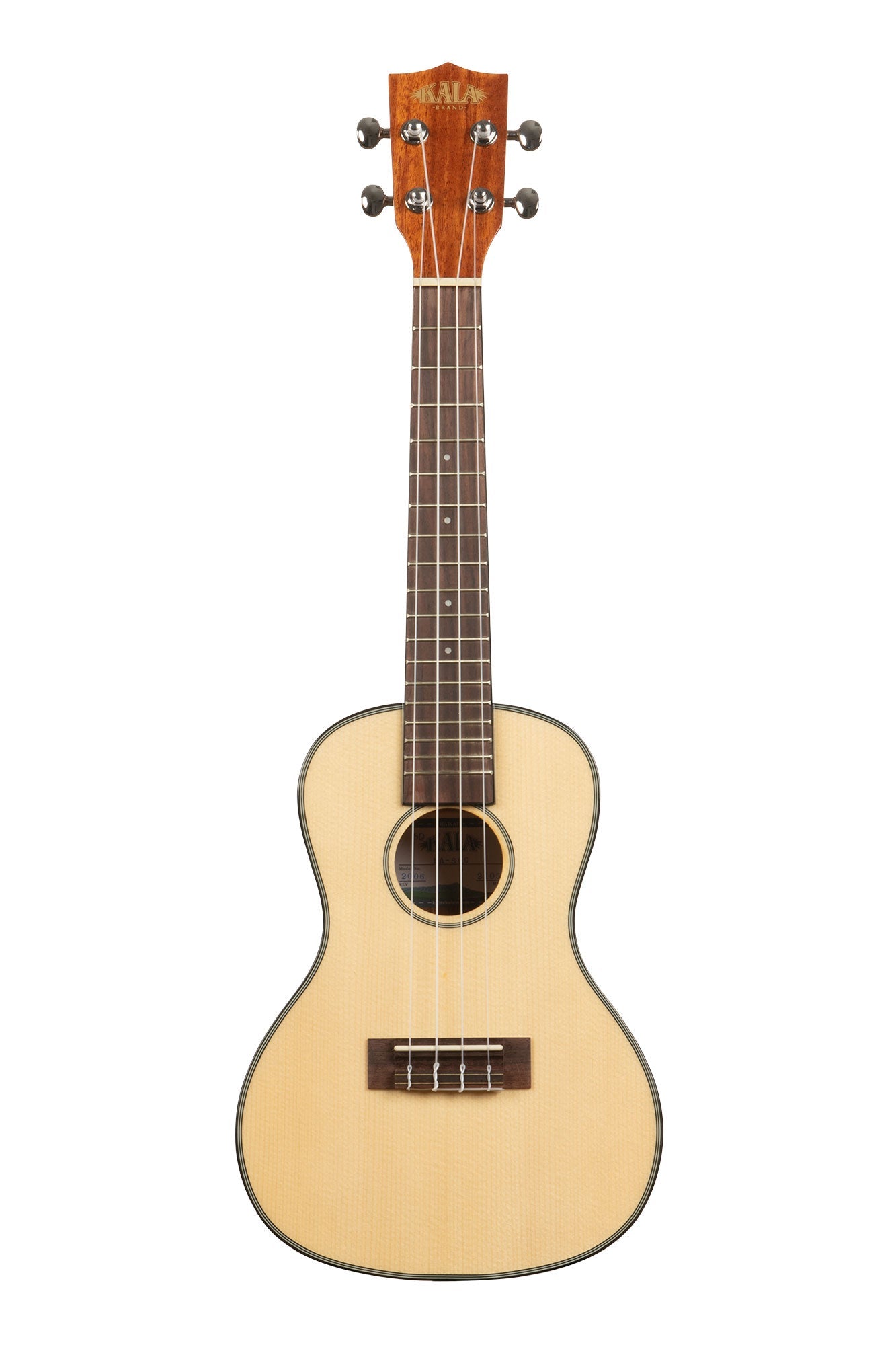 Kala Solid Spruce Top Mahogany Concert Ukulele