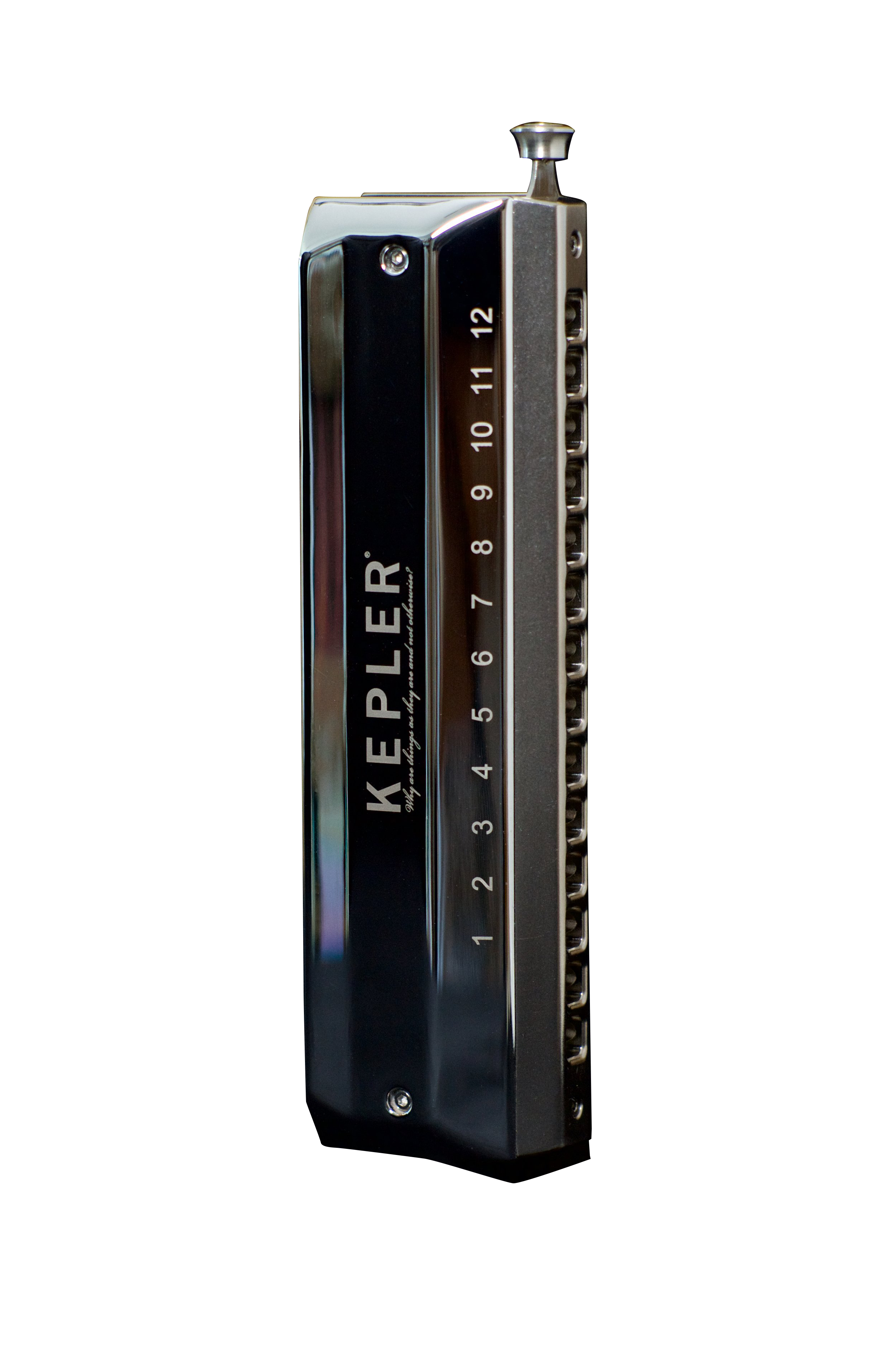 KEPLER 14 Chromatic Harmonica - Stainless Steel Comb with Copper Cover