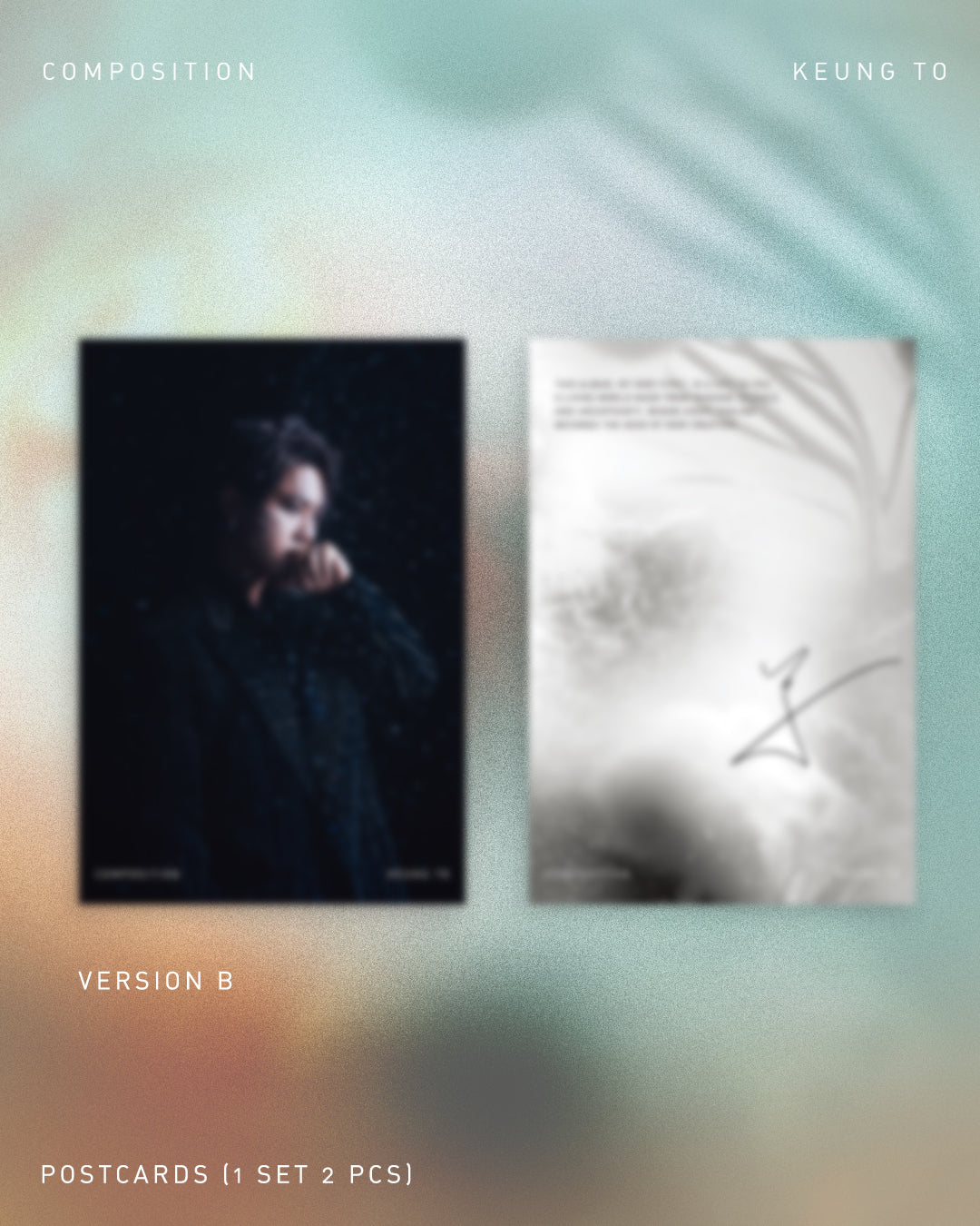 (預售 Pre-Order) KEUNG TO 姜濤 首張個人專輯《COMPOSITION》VER. B