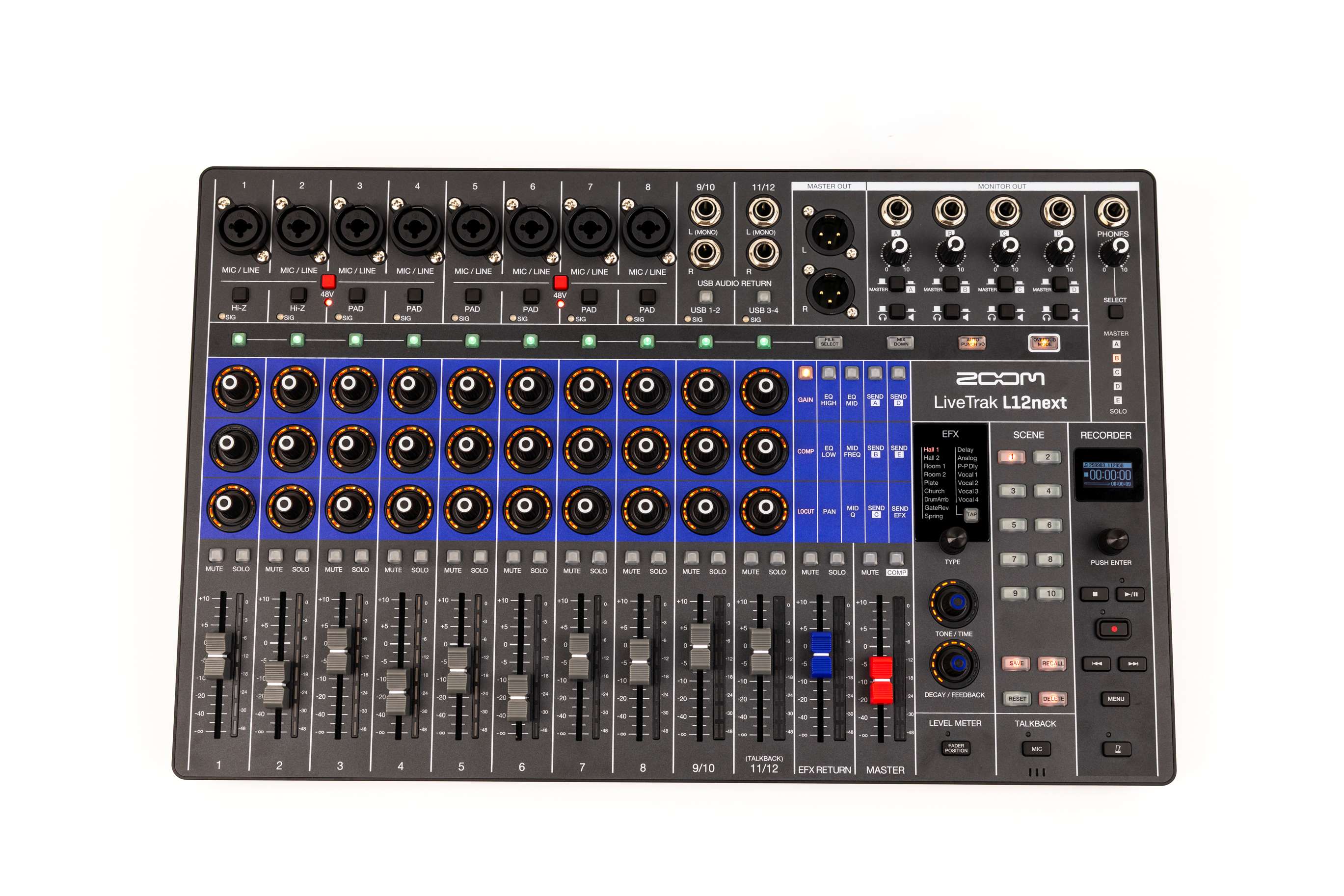 Zoom LiveTrak L12next Digital Mixer / Recorder
