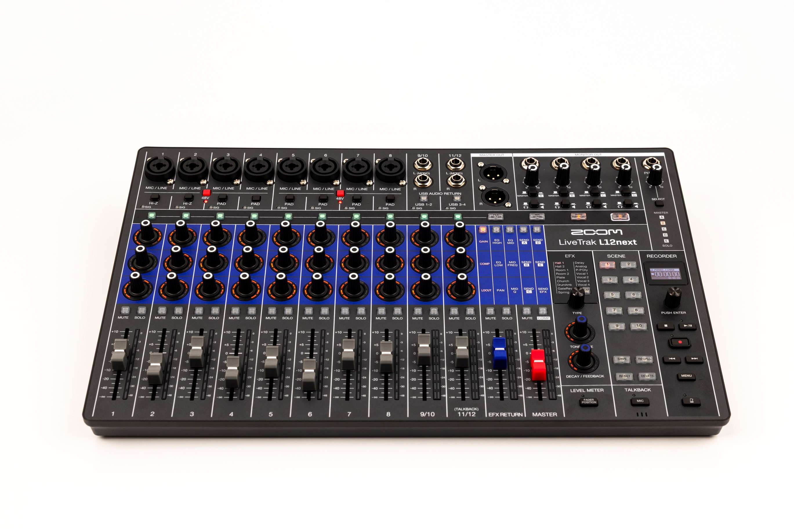 Zoom LiveTrak L12next Digital Mixer / Recorder