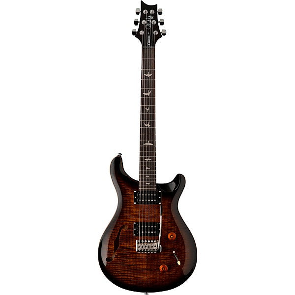 PRS SE Custom 22 Semi-Hollow (Black Gold Burst) — Tom Lee Music