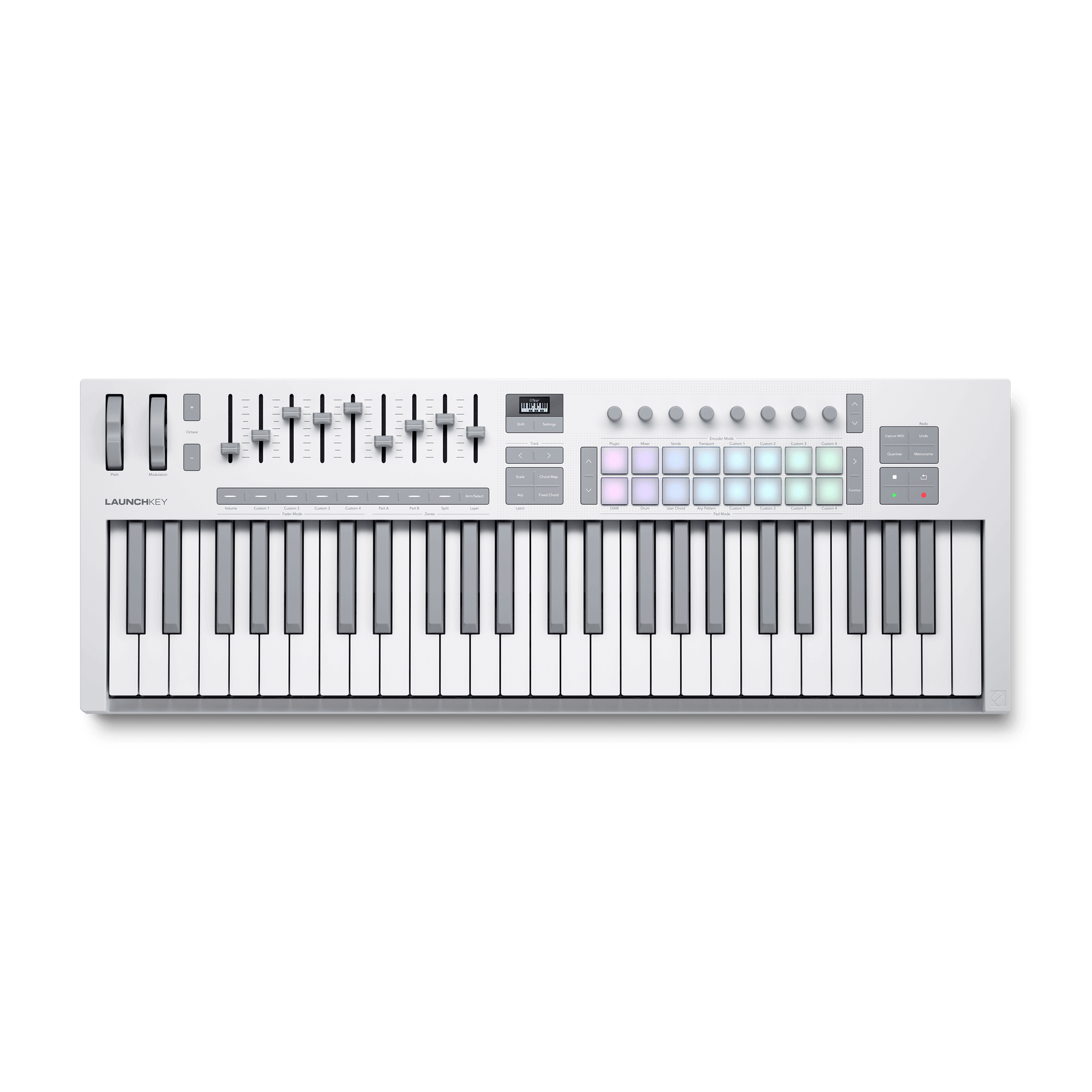Novation Launchkey 49 MK4 White - MIDI Keyboard Controller
